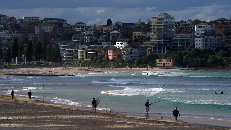 Auch das Surfrevier Manly in Sydney wird vom Meeresspiegel-Anstieg betroffen sein.