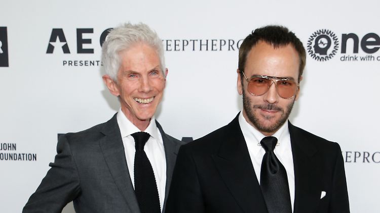 Waren seit 1986 ein Paar: Richard Buckley (l.) und Tom Ford.