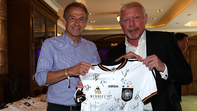 Klinsmann und Becker heute.