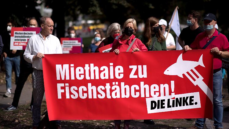 Am Sonntag stimmen Berliner über den Volksentscheid der Initiative "Deutsche Wohnen & Co enteignen" ab.  