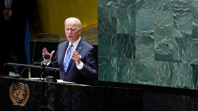 US-Präsident Joe Biden ist überzeugt: "Die demokratische Welt ist überall."