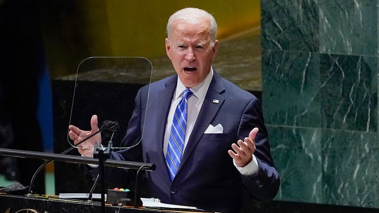 Hielt seine erste Rede als US-Präsident vor den UN: Joe Biden.