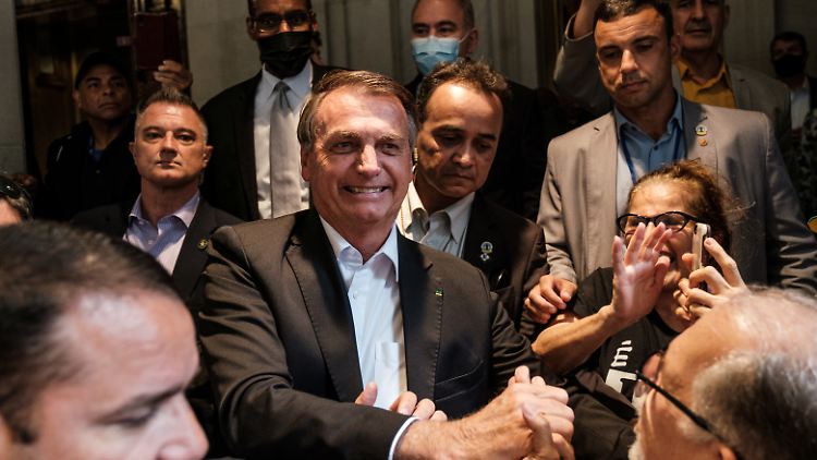 In New York war Bolsonaro mehrmals ohne Maske unterwegs.