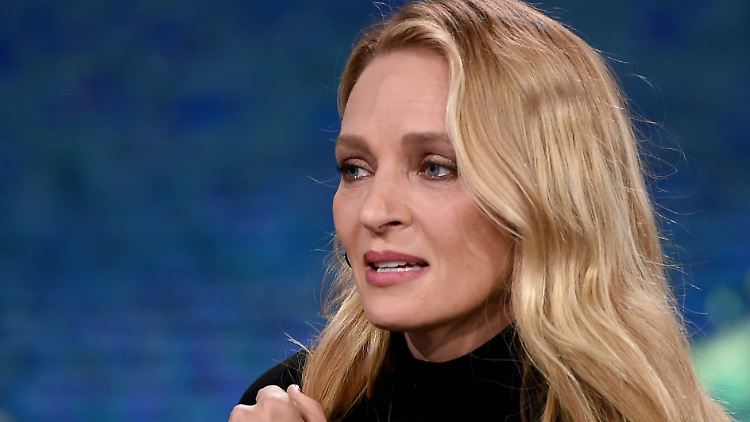 Solidarisiert sich mit Frauen und Mädchen in Texas: Uma Thurman.