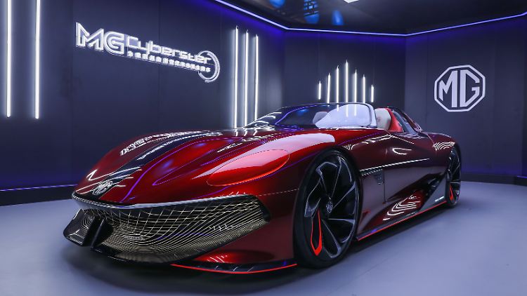 Ein elektrischer Sportwagen könnte sein Debüt im Jahr 2024 zum 100. Geburtstag von MG feiern.