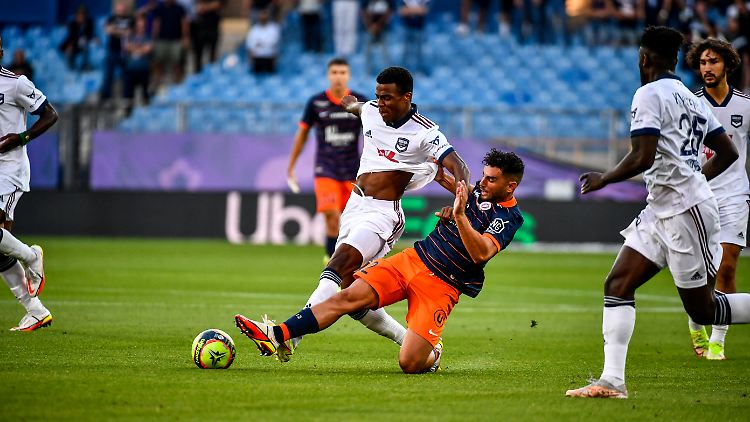 Auf dem Platz trennten sich Montpellier und Bordeaux mit 3:3.