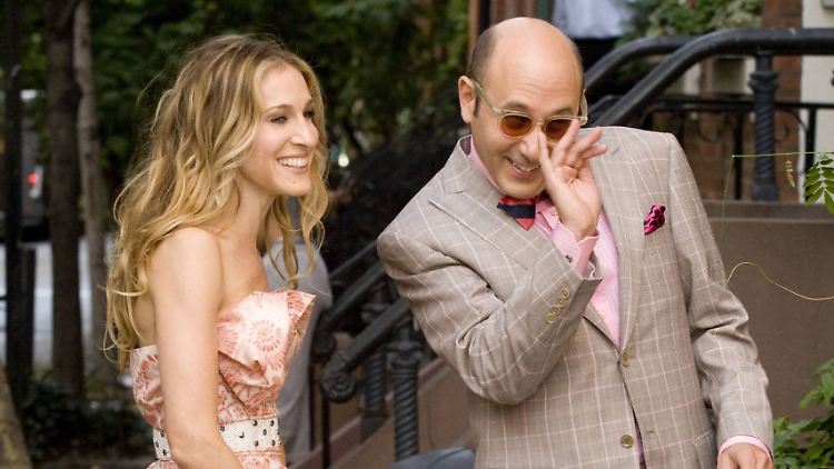 Sie waren nicht nur vor der Kamera Freunde: Sarah Jessica Parker und Willie Garson.