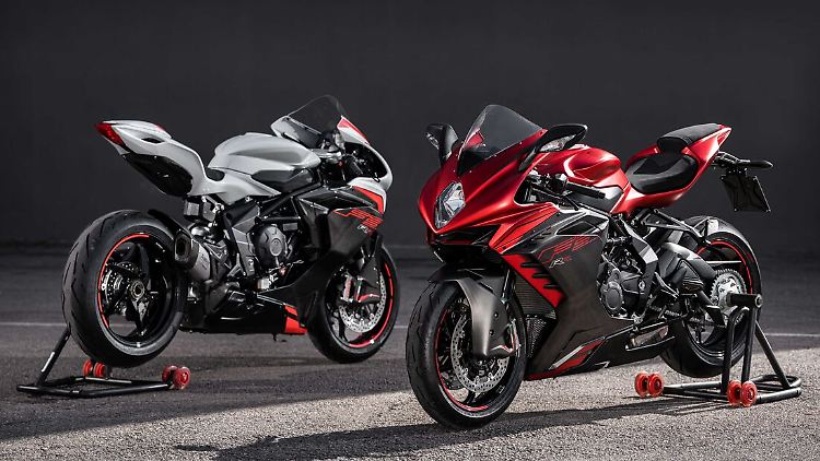 Die Leistungswerte der MV Agusta F3 RR sind ganz dicht an denen von aktuellen 1000er-Supersportlern.