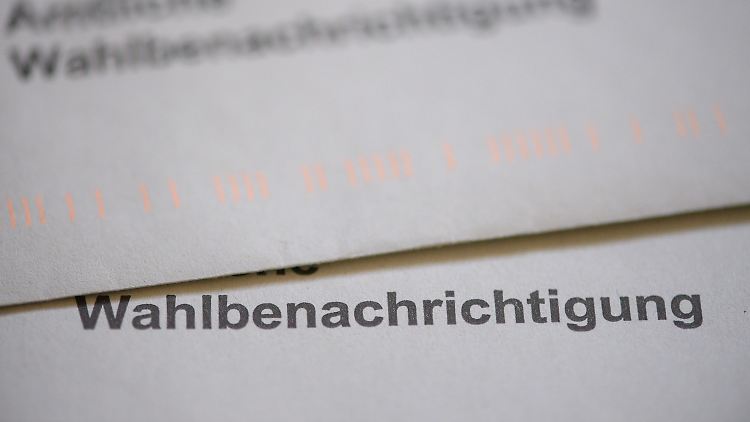 Die Wahlbenachrichtigung ist für die Wahl nicht zwingend erforderlich.