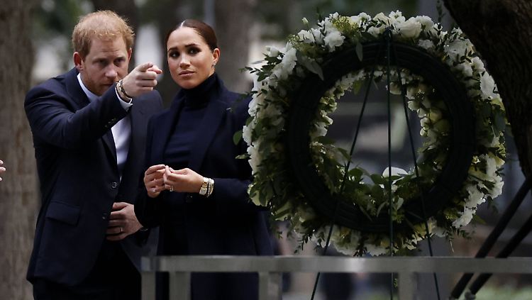 Mit ihrer Reise zollen Harry und Meghan auch den Opfern der Terroranschläge vom 11. September 2001 Tribut.