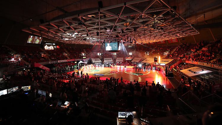 Die Heimstätte der Münchner Basketballer.