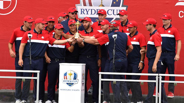 Team USA darf einig jubeln. Die teils zerstrittenen Stars holten sich gemeinsam den Ryder Cup.