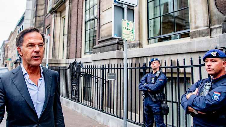Mark Rutte verzichtet für gewöhnlich auf einen umfassenden Personenschutz.