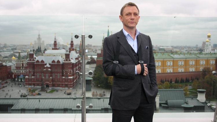 Die Rolle als James Bond bescherte ihm auch so einige Blessuren: Daniel Craig (im Jahr 2008).