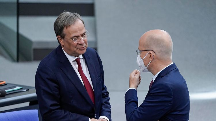 Armin Laschet und Ralph Brinkhaus haben unterschiedliche Ideen für den Fraktionsvorsitz.