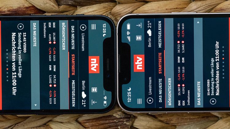 Beim kleinen Display des iPhone mini 13 macht die schmalere Notch einen großen Unterschied.