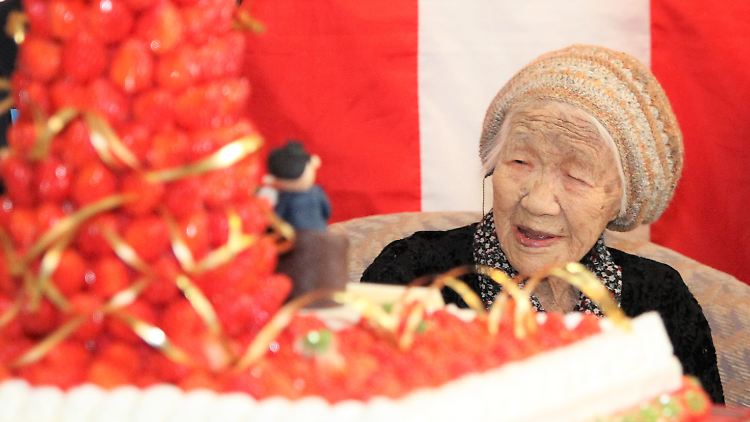 Die Japanerin Kane Tanaka wurde am 2. Januar 1903 geboren - sie ist mit ihren 118 Jahren der derzeit älteste Mensch der Welt.