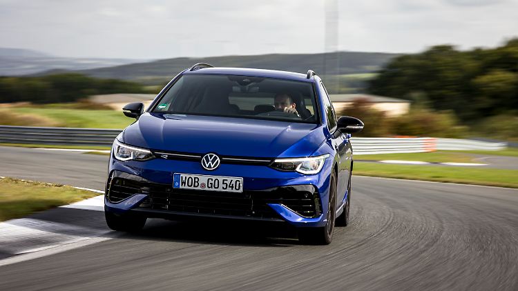 Der Golf R Variant ist nicht nur ein ideales Auto für den eiligen Familienvater, es ist auch ein Fahrzeug, das die Rennstrecke beherrscht.