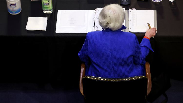 Finanzministerin Janet Yellen warnt vor "katastrophalen" Folgen.
