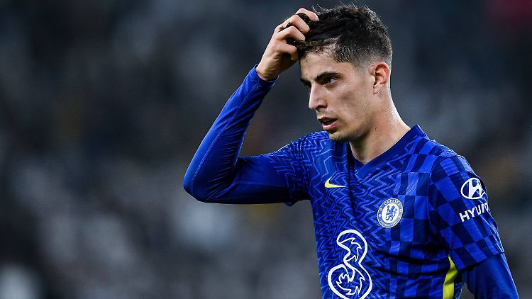 Kai Havertz und der FC Chelsea lieferten gegen Juventus kein gutes Spiel ab.