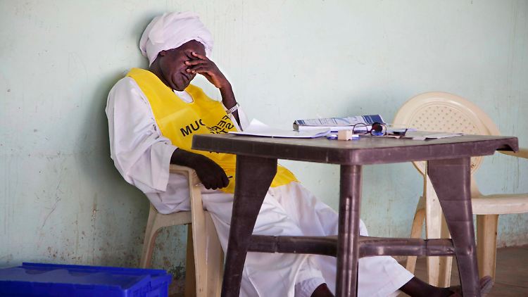 Registrierung für das Referendum im Südsudan.