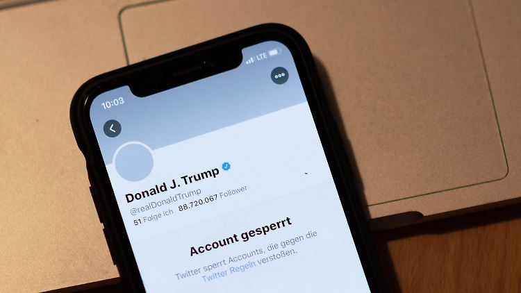 Im Twitter-Konto von Donald Trump ist es seit Monaten angenehm still.