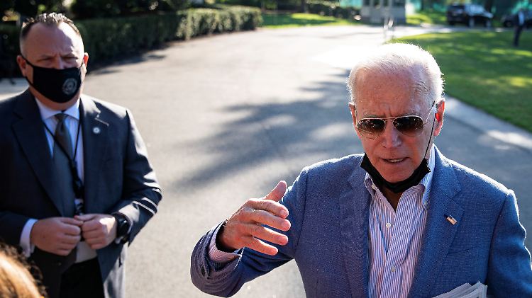 Biden verbringt das Wochenende in seiner Heimatstadt Wilmington. Doch auch dort wird er Kontakt in den Kongress halten.