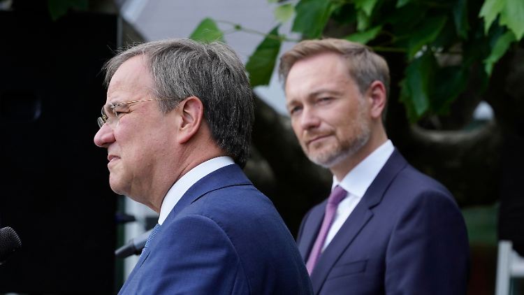 Armin Laschet und Christian Lindner haben sich vor der Wahl immer wieder für ein Schwarz-Gelbes-Bündnis eingesetzt.   