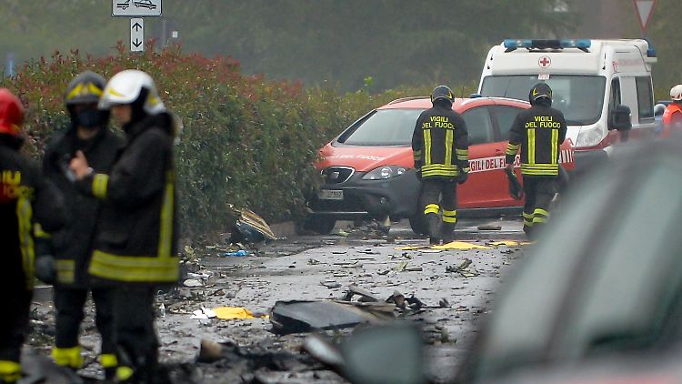 Die Maschine verunglückte nur wenige Minuten nach dem Start.