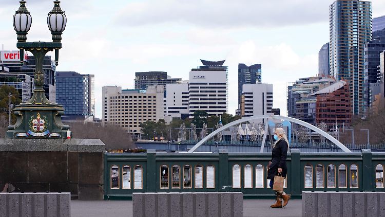 In Melbourne wurde seit Ausbruch der Pandemie an 246 Tagen ein Lockdwon verhängt.