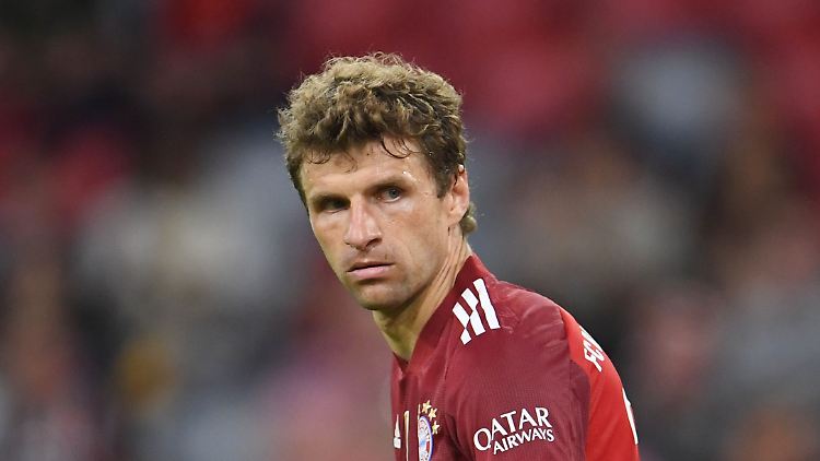 Gemütszustand offensichtlich: Thomas Müller.