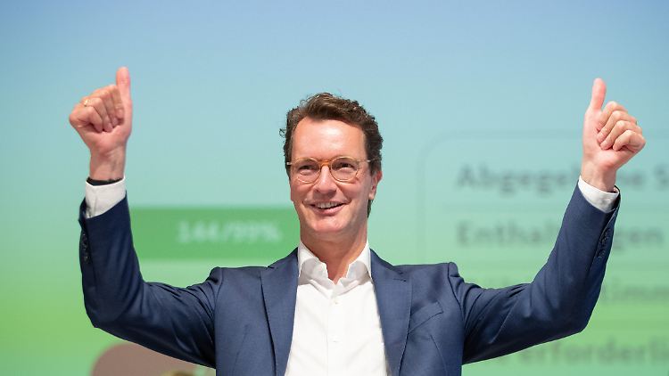 Offenbar der neue Ministerpräsident für Nordrhein-Westfalen: Hendrik Wüst.