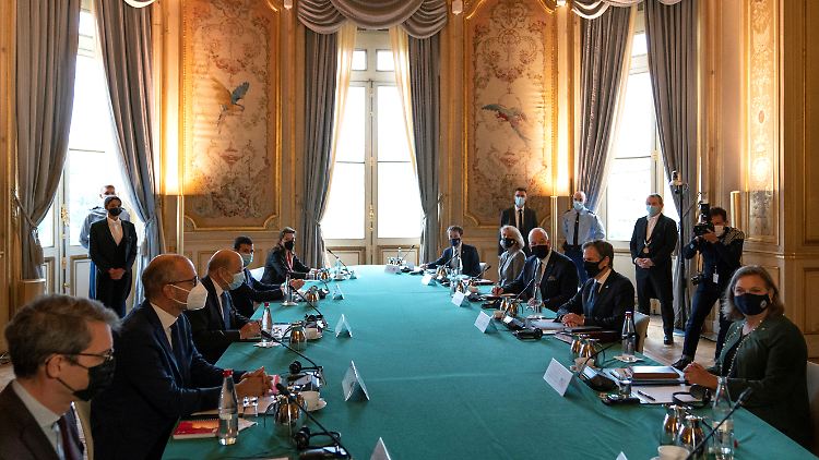 Einig, dass es "eine Gelegenheit gebe, die Zusammenarbeit in vielen Bereichen zu vertiefen": Frankreich und die USA loten eine Verbesserung der Beziehungen aus.