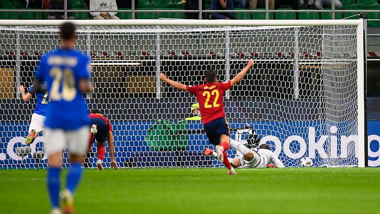 Spanien jubelt, Italien verliert: Nach dem Gesetz der Serie war das eher unwahrscheinlich.