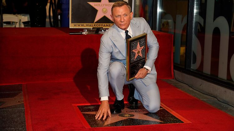 Zeigte sich nicht geschüttelt, sondern gerührt: Daniel Craig.