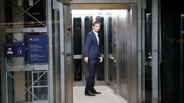 Österreichs Kanzler Kurz könnte nun schnell auf dem Weg nach draußen sein.