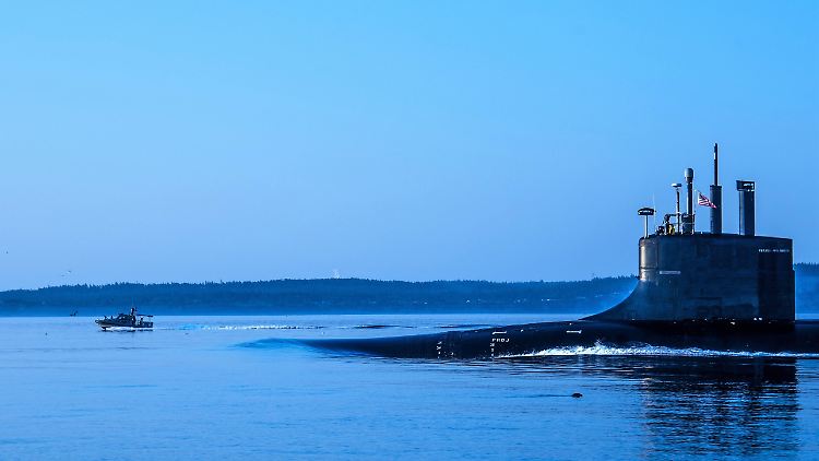 Die "USS Connecticut" wird als Jagd-U-Boot eingesetzt.