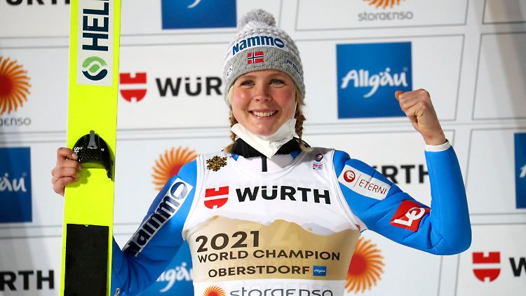 Maren Lundby gewann Gold bei Olympischen Spielen und Weltmeisterschaften.