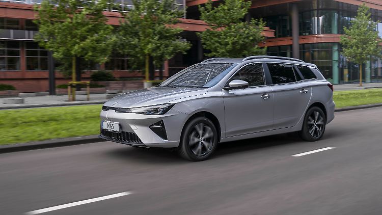 Mit dem MG5 bringen die Chinesen den ersten und bis dato einzigen elektrisch fahrenden Kombi in Deutschland auf den Markt.