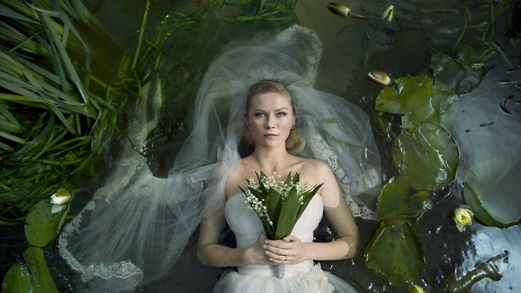 Kirsten Dunst in "Melancholia" von Lars von Trier.