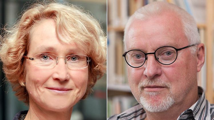 Erhalten in diesem Jahr den Deutschen Umweltpreis: Artenschutz-Expertin Katrin Böhning-Gaese und Moorforscher Hanns Joosten. 