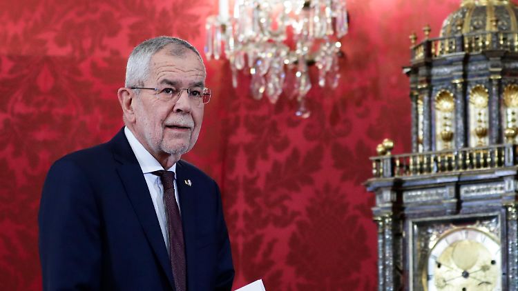 Findet deutliche Worte für die Regierung: Österreichs Präsident Van der Bellen.