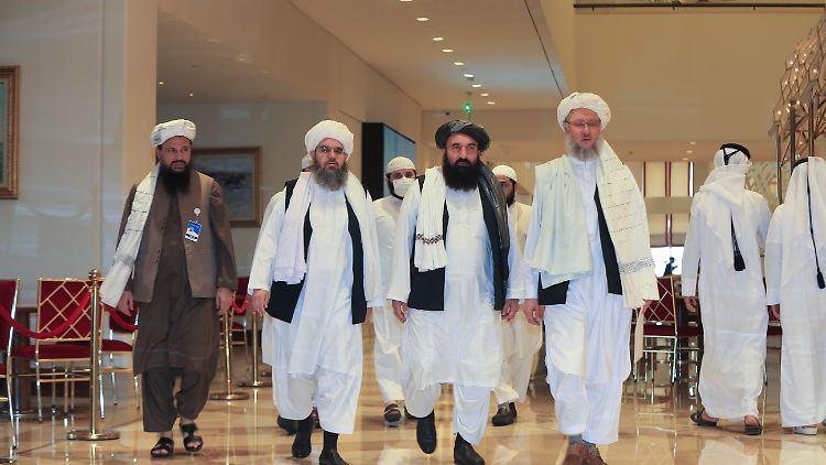 Schon im August verhandelten die Taliban von Katar aus.