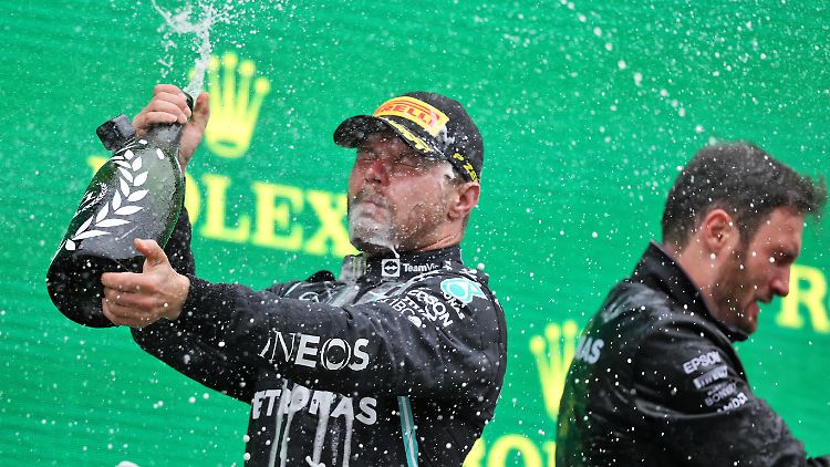 Valtteri Bottas hatte in seiner Zeit bei Mercedes viel zu feiern.