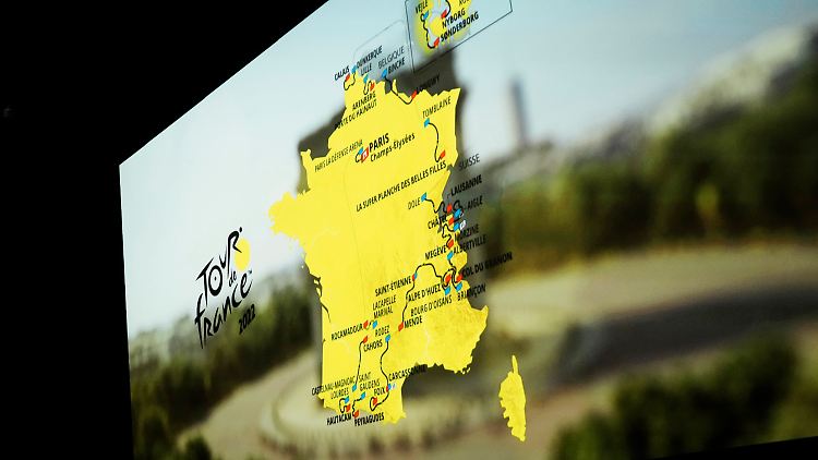 Sieht anstrengend aus, die Route.