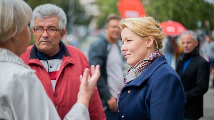 Giffey hatte ein "pragmatisches bürgernahes Programm" versprochen.