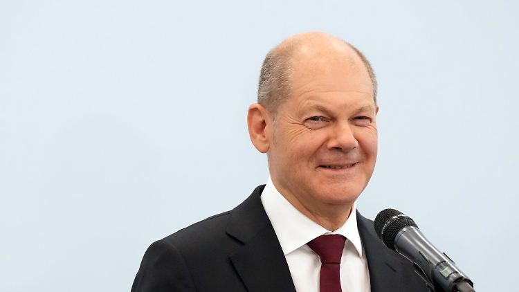 Es herrsche Aufbruchsstimmung bei den potenziellen Koalitionspartnern, sagt Scholz.