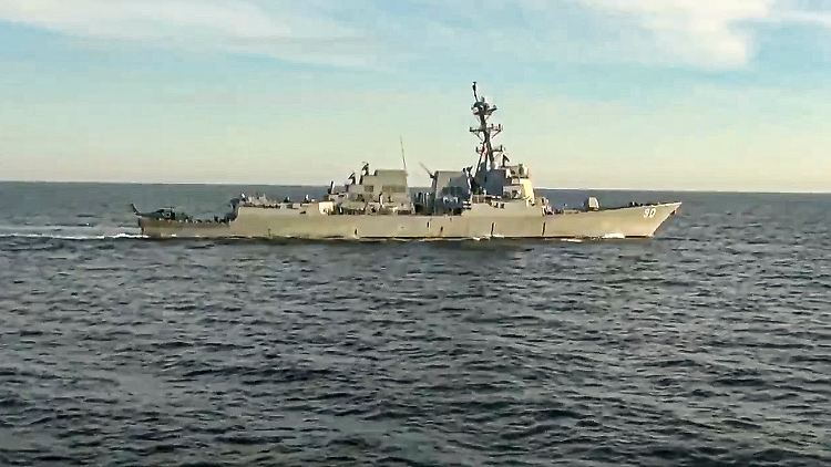 Das Manöver des Zerstörers "USS Chafee" interpretieren Russland und die USA höchst unterschiedlich.