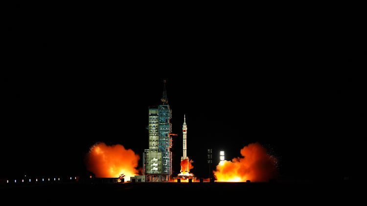 Mit Raketen des Typs "Langer Marsch" schießt China für gewöhnlich Satelliten oder Module für seine Raumstation ins All.