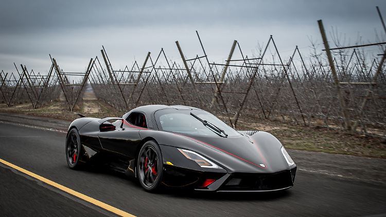 Der SSC Tuatara ist momentan mit gemessenen 509 km/h das schnellste Serienauto der Welt.